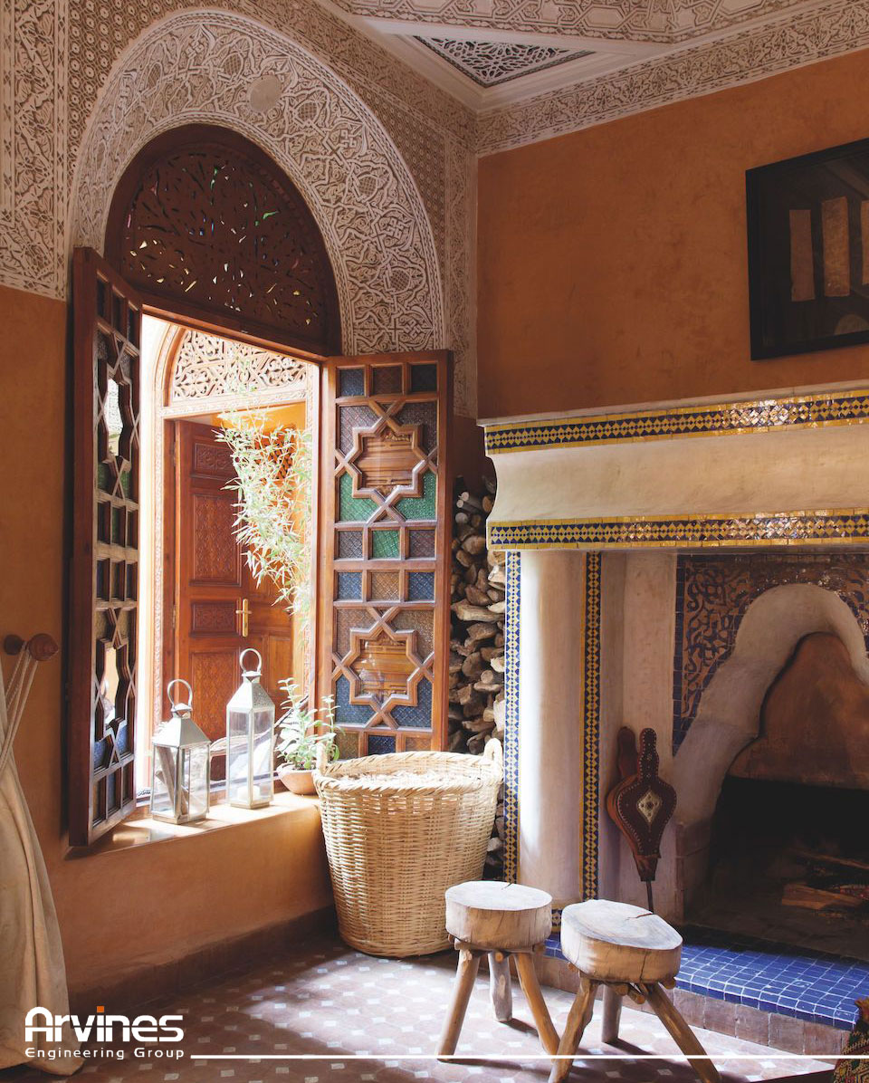 دکور اتاق سنتی ایرانی ( قاجار) 