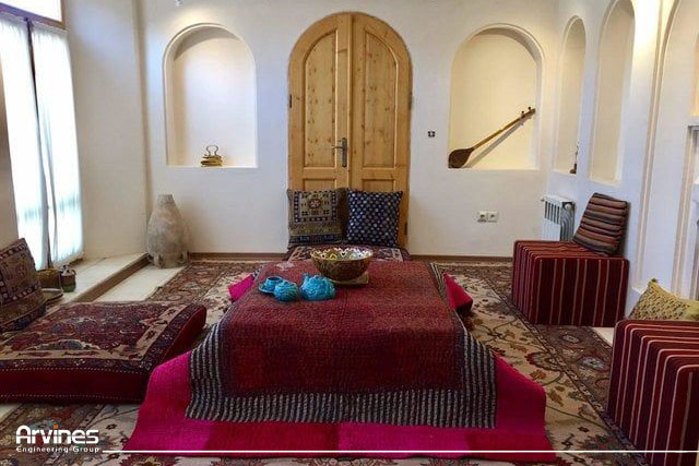 دکور اتاق سنتی ایرانی ( قاجار) 
