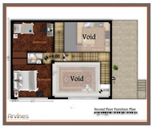Villa's Furniture plan