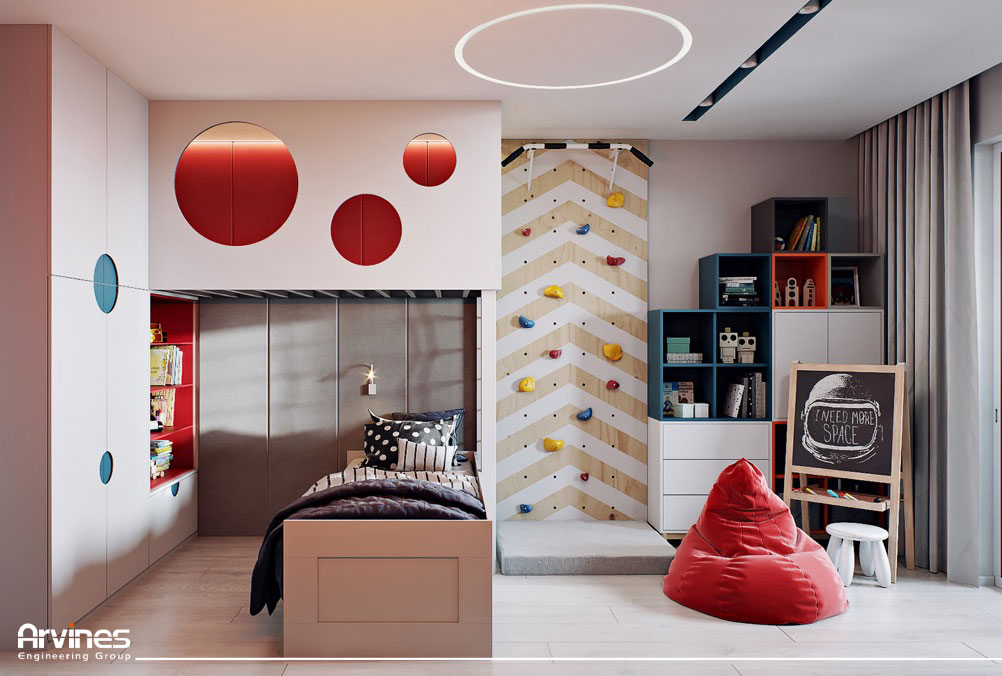 w11 - طراحی اتاق خواب کودک و نوجوان