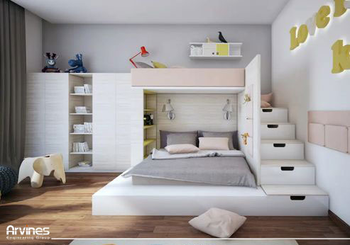 w3 - طراحی اتاق خواب کودک و نوجوان