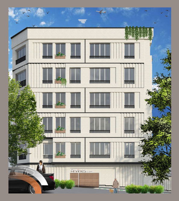 Nama 8 - طراحی نمای مینیمال