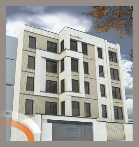 طراحی نمای ساختمان در کرج Nama Sadaf 6 - طراحی نمای ساختمان در کرج