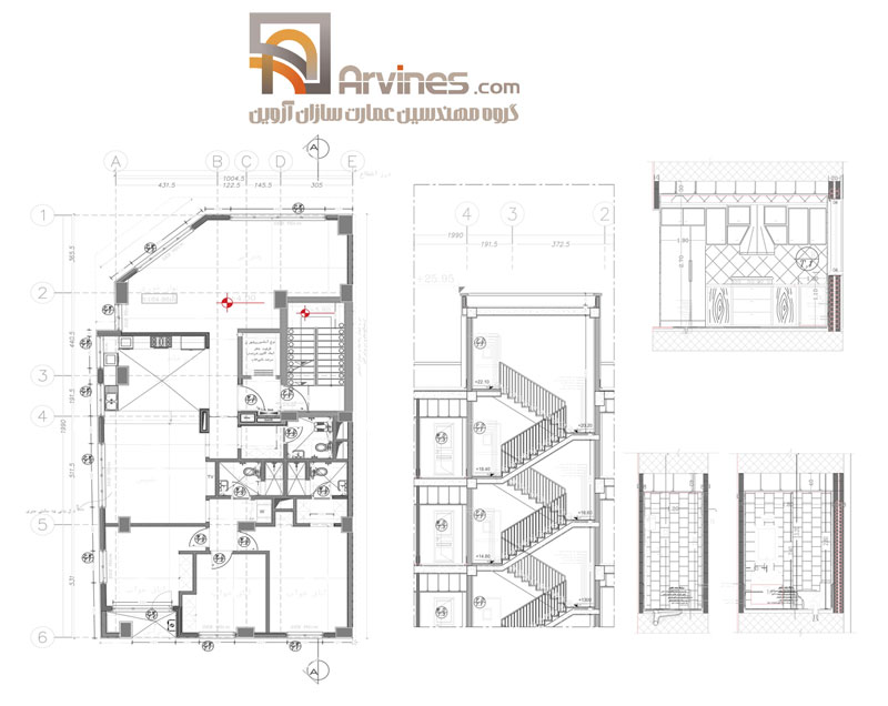تفاوت نقشه معماری با نقشه سازه و تأسیسات چیست؟ .jpg - تفاوت نقشه معماری با نقشه سازه و تأسیسات چیست؟