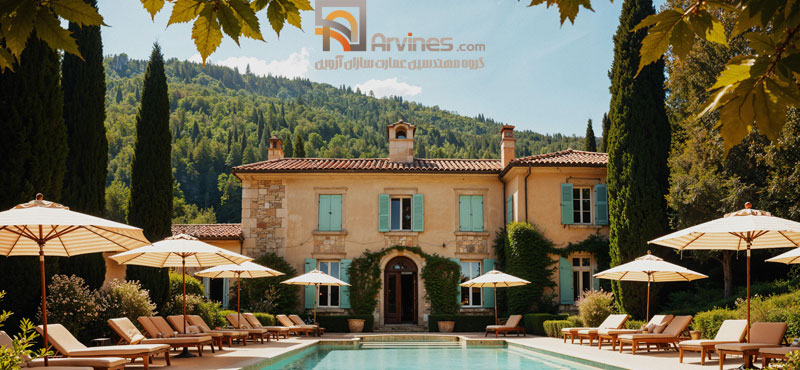 111خ - طراحی ویلا در شیراز